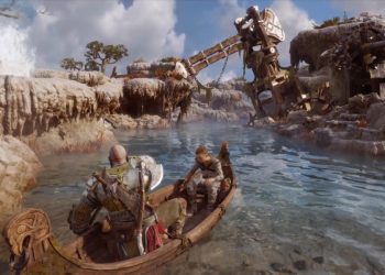 Objets de collection cachés dans les zones humides d&rsquo;Aurvangar : God of War Ragnarok