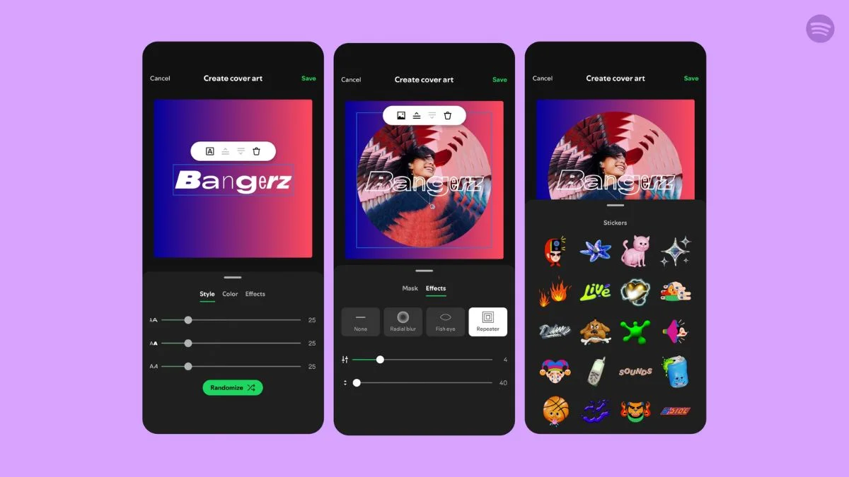 Lancement de Spotify Cover Art Maker : créez de superbes couvertures de playlist