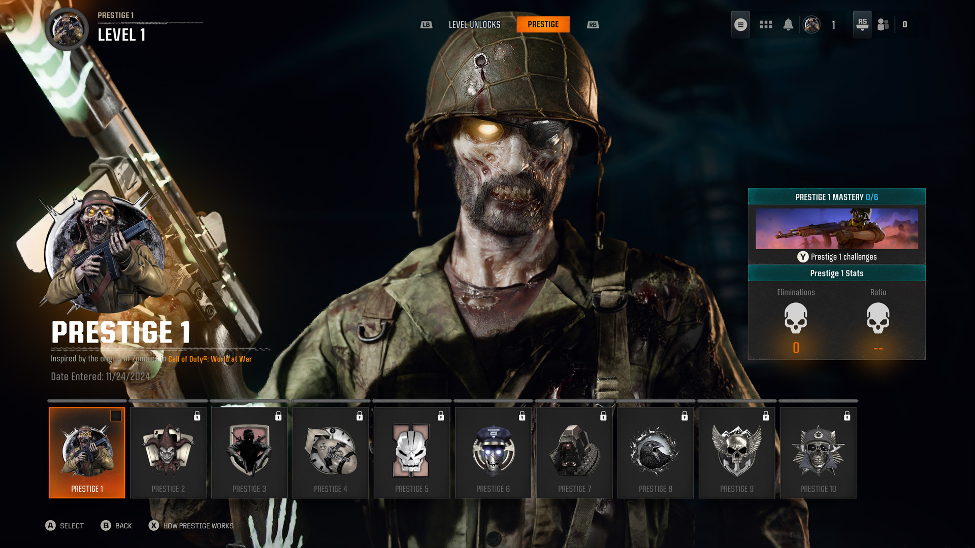 Toutes les récompenses de prestige dans Call of Duty : Black Ops 6