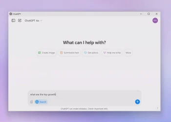 The desktop application ChatGPT for Windows is now free for everyone