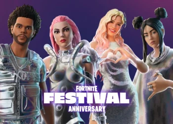 Anniversaire du Festival Fortnite : accès gratuit à 285 chansons et nouveaux skins Platine