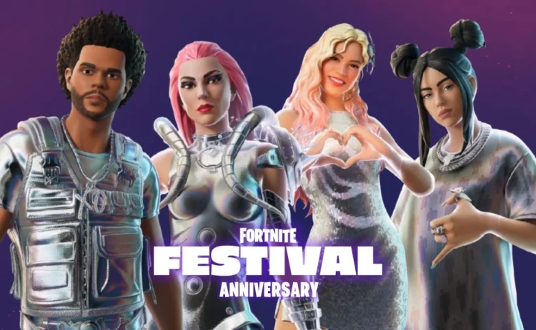 Anniversaire du Festival Fortnite acces gratuit a 285 chansons.webp