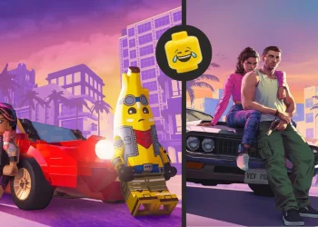 LEGO Fortnite recrée l&rsquo;art de GTA 6 et se moque d&rsquo;une longue durée de sortie
