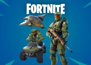 Le skin Master Chief de Fortnite revient avec une mise à jour du style noir mat