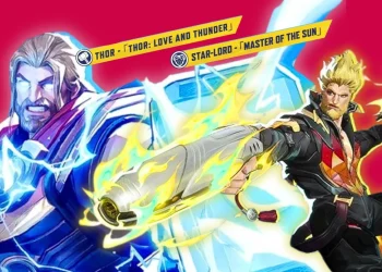 Marvel Rivals : Thor Love et Thunder – Skin font leurs débuts avec Star-Lord Maître du Soleil