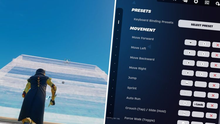 Meilleurs raccourcis clavier pour Fortnite