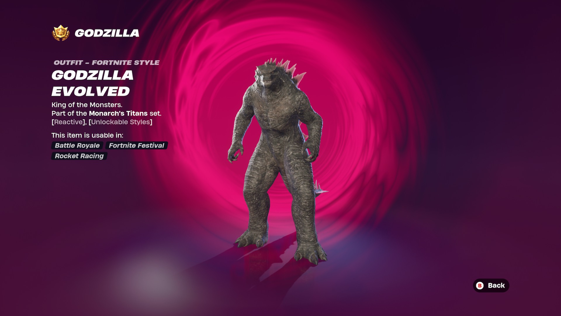Comment débloquer le skin Godzilla dans Fortnite : toutes les quêtes, répertoriées