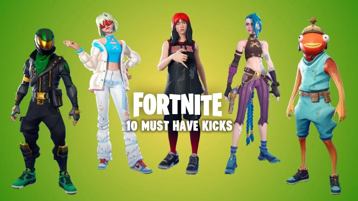 Fortnite Kicks : 10 baskets incontournables pour vos combos de casier et de skin