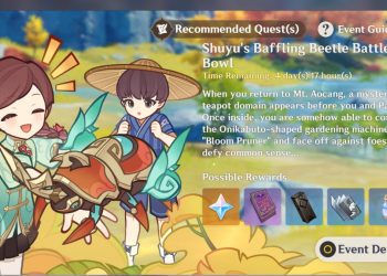 Genshin Impact : Guide des événements du Baffling Beetle Battle Bowl de Shuyu