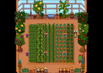 Combien de plantes la serre peut-elle contenir dans la vallée de Stardew ?