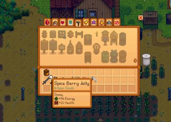 Comment faire de la gelée de baies d&rsquo;épices à Stardew Valley