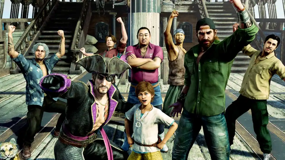 Meilleurs membres d&rsquo;équipage à recruter en début de partie pour Comme un dragon : Pirate Yakuza à Hawaï