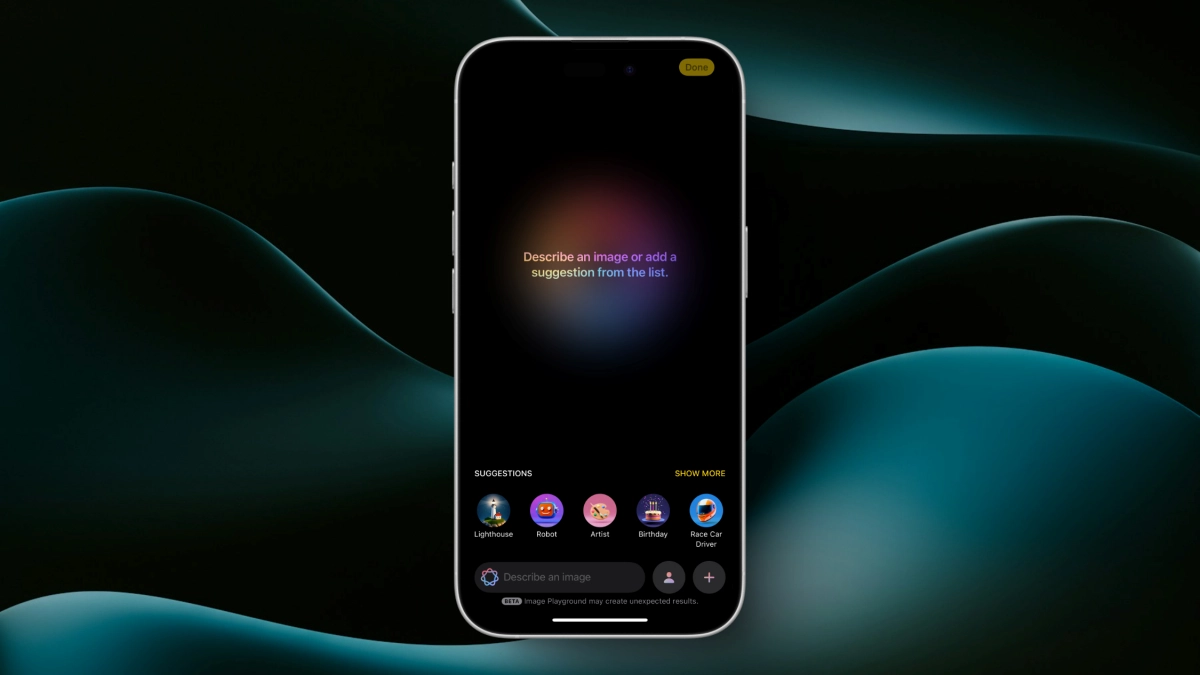 Ce que signifient les icônes et les symboles sur Apple Image Playground