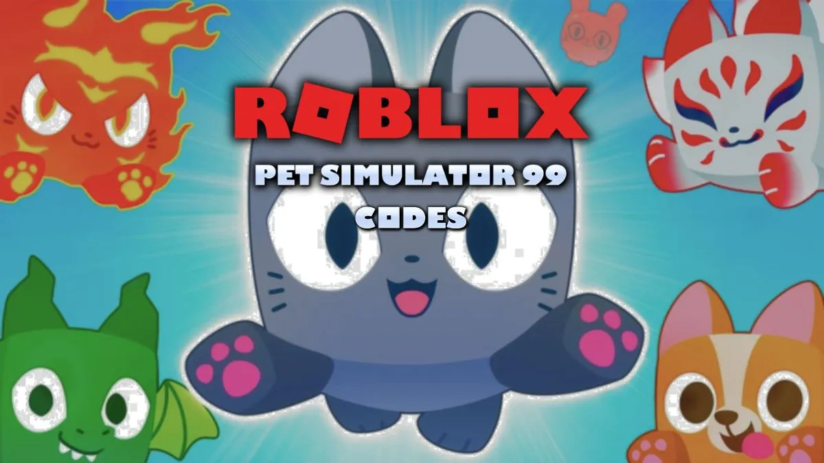 Codes Roblox Pet Simulator 99 (mars 2025)