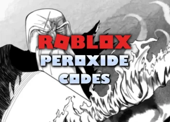 Codes de peroxyde Roblox (mars 2025)