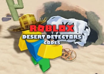 Codes de détecteurs du désert de Roblox (avril 2025)
