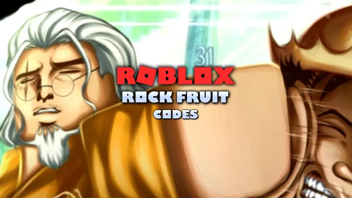 Codes de fruits Roblox Rock (avril 2025)