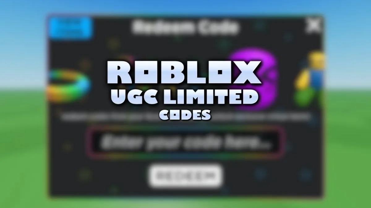 Codes limités Roblox UGC (avril 2025)