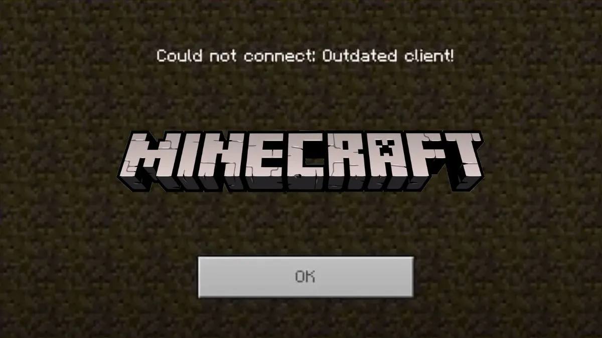 Comment corriger l&rsquo;erreur du client obsolète dans Minecraft ?
