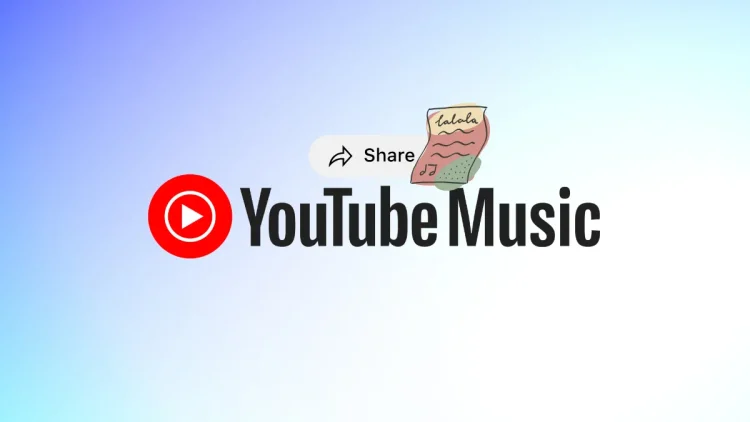 YouTube Music obtient une nouvelle fonction de partage de paroles.webp